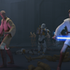 Mace Windu and Obi-Wan Kenobi find themselves locked into another bloody battle.